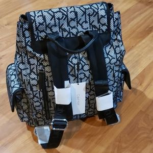 Calvin Klein Tali Nylon Mesh Backpack